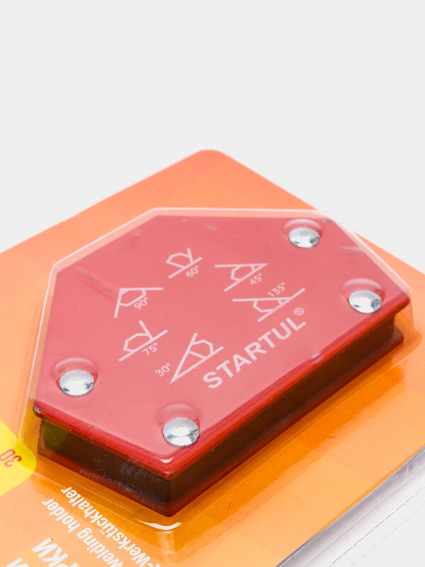 Угольник магнитный для сварки 11,5кг STARTUL PROFI (ST8540-11) (струбцина магнитная) — фото 4