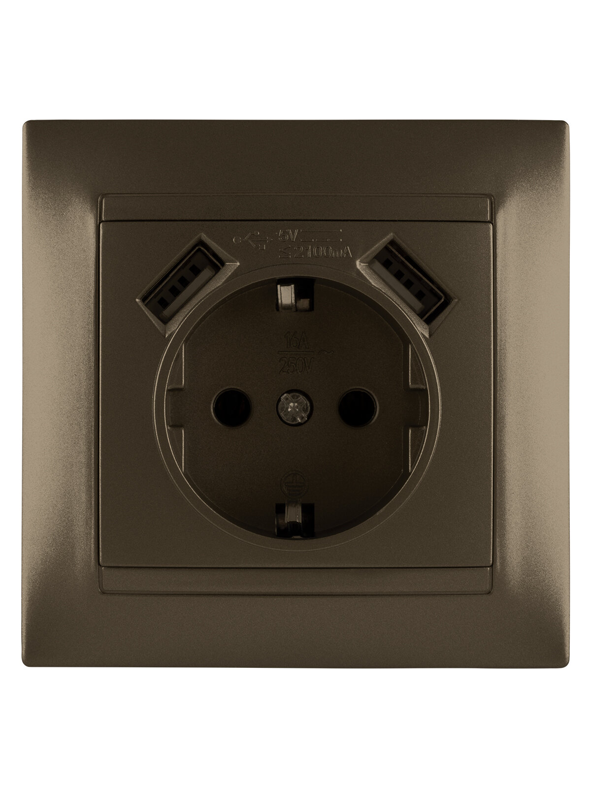 Розетка 2P+PE/2хUSB TDM Electric - фото №10