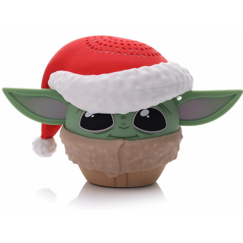 Коллекционная Мини-Колонка Bitty Boomers Star Wars The Mandalorian: Grogu with Santa Hat