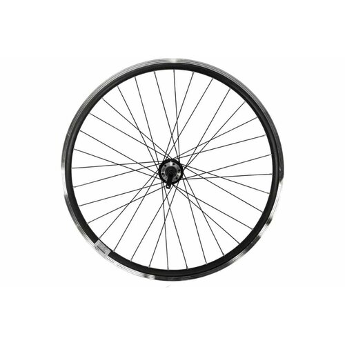 фото Переднее колесо black aqua 27.5", двойной алюминиевый обод, алюминиевый втулка, эксцентрик, d-brake wsm-27fd-qr-ah blackaqua