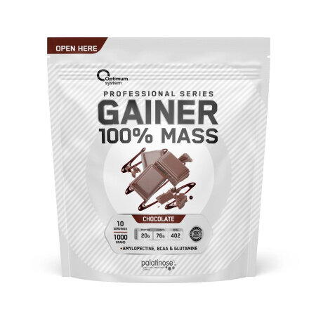 Optimum system 100% Mass Gainer (1 кг.) шоколад