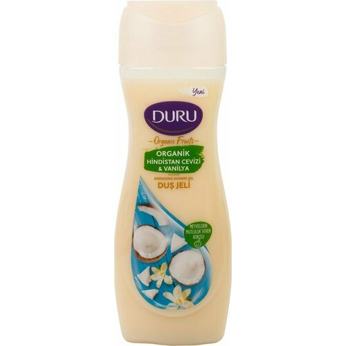 Гель для душа DURU Vanilla&Coconut, 450мл, Турция, 450 мл