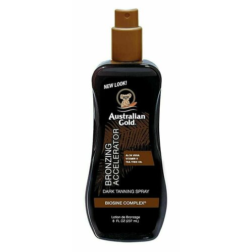 Спрей-гель Dark Tanning Spray Bronzing Accelerator Australian Gold