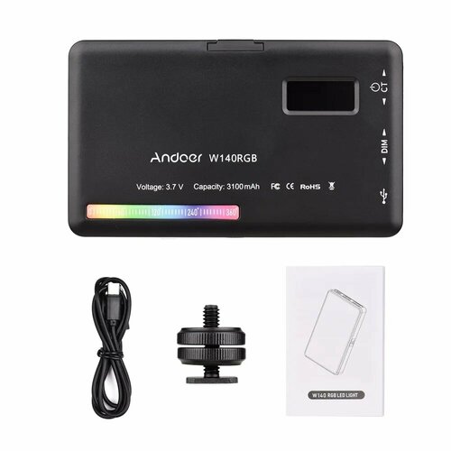 Осветитель Andoer W140 RGB 323000₽