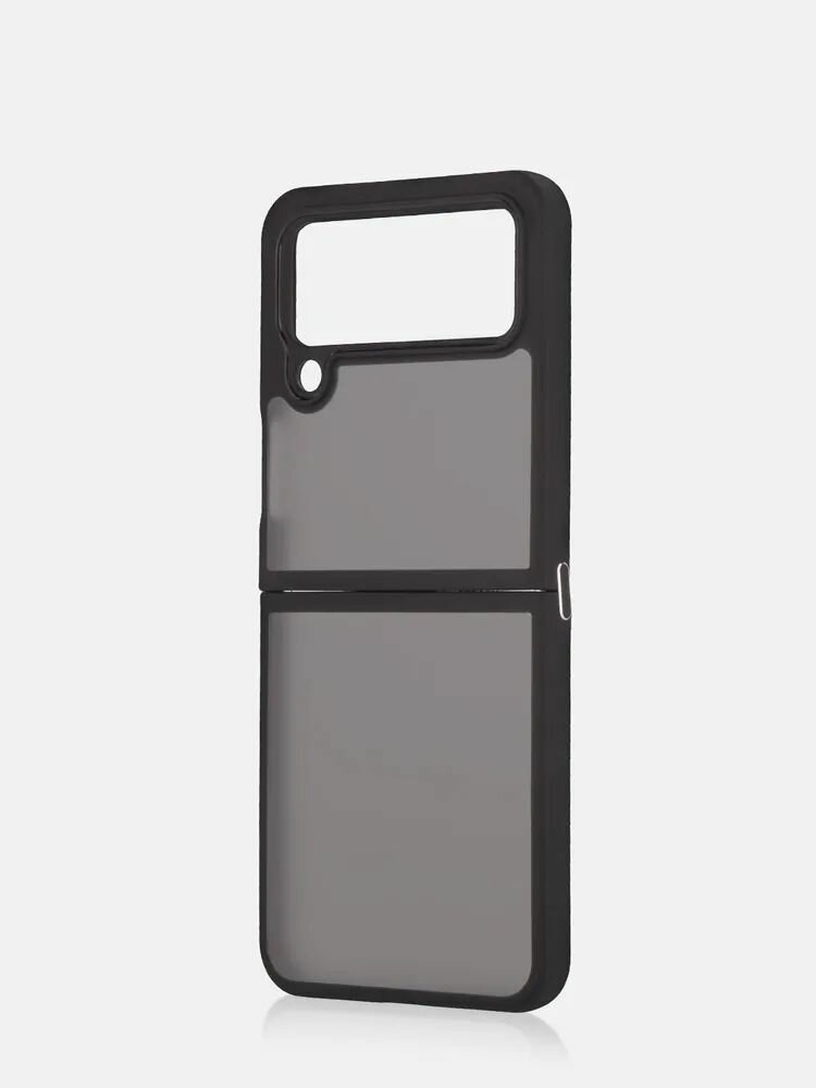 Чехол Creative Case противоударный для Samsung Galaxy Z Flip 4 (Самсунг Галакси З Флип 4) чёрный