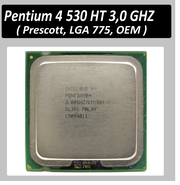 Intel Pentium 4 530 HT OEM LGA775, 3000 МГц (800) ОЕМ SL7J6 версия