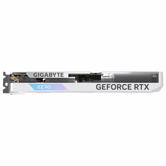 Gigabyte Видеокарта PCI-E GeForce RTX 4060 AERO GV-N4060AERO OC-8GD 8GB GDDR6 128bit 5nm 1830 17000MHz 2 HDMI 2 DP