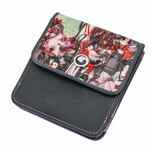 фото Кошелек sergio valentini, фактура тиснение, мультиколор