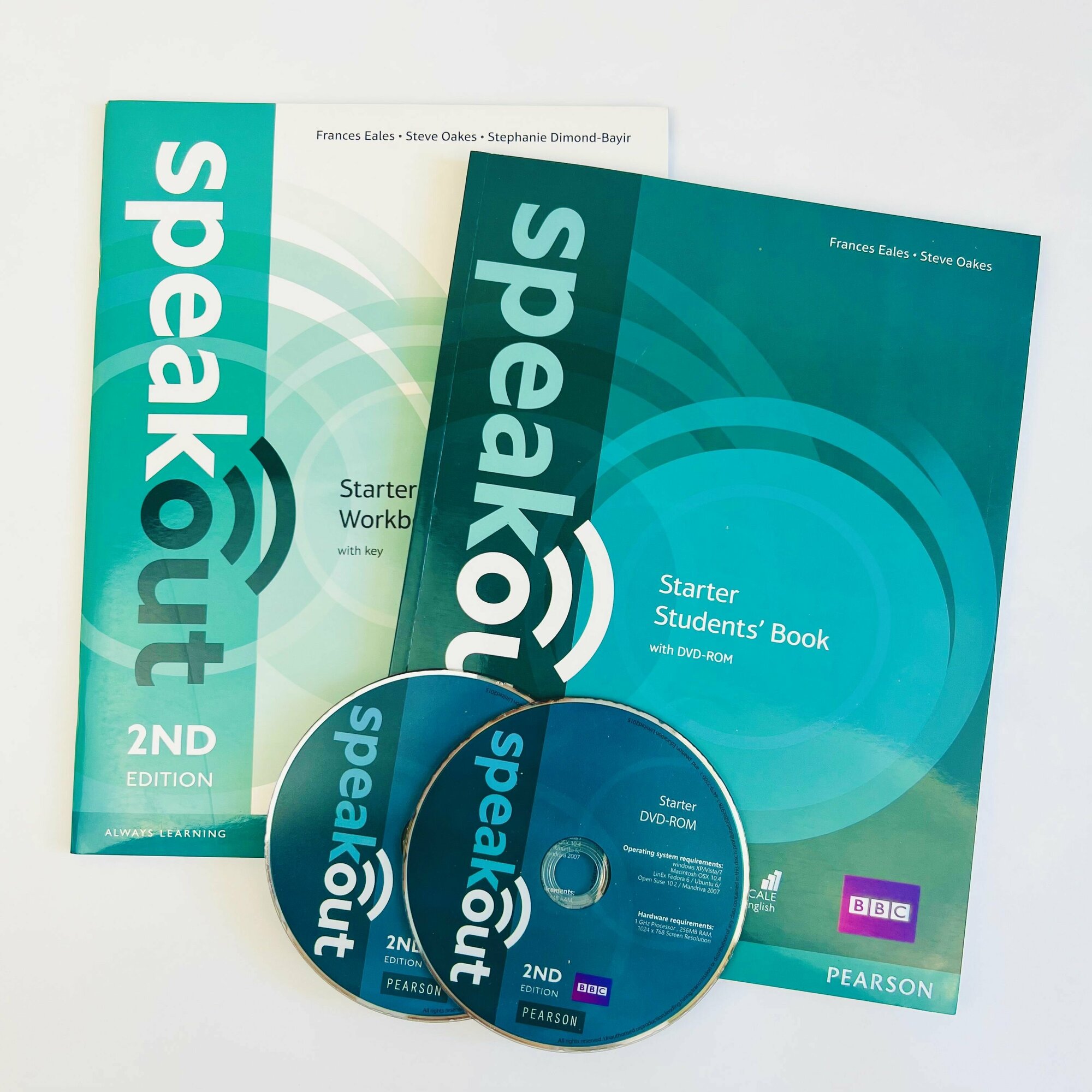 Speakout starter комплект (2-е издание) Учебник + Рабочая тетрадь + 2 DVD