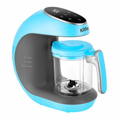 Блендер-пароварка КТ-2322-2 голубой блендер пароварка twistshake food processor белый