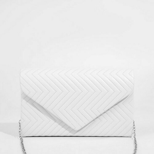 фото Сумка клатч сима-ленд, белый сима-лэнд