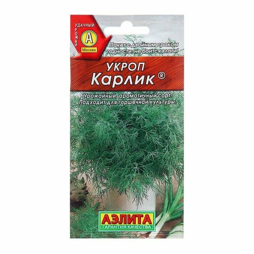 Семена Укроп Карлик ® Ц/П 3г семена базилика рубиновый карлик