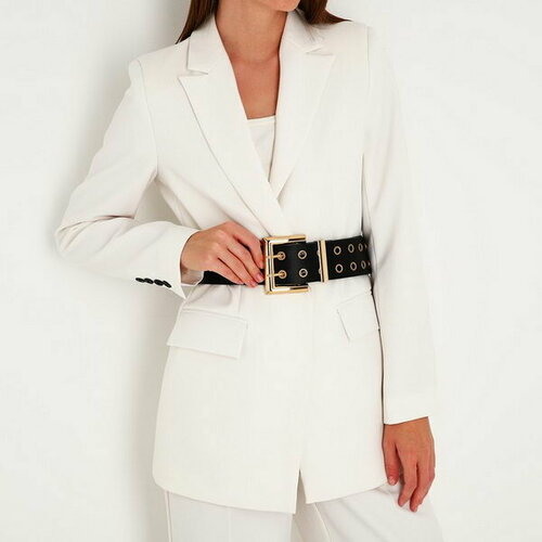 фото Ремень сима-ленд, размер 105, черный сима-лэнд