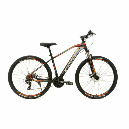 фото Горный (mtb) велосипед hogger pointer 29 md (2023), рама 19, черный-оранжевый