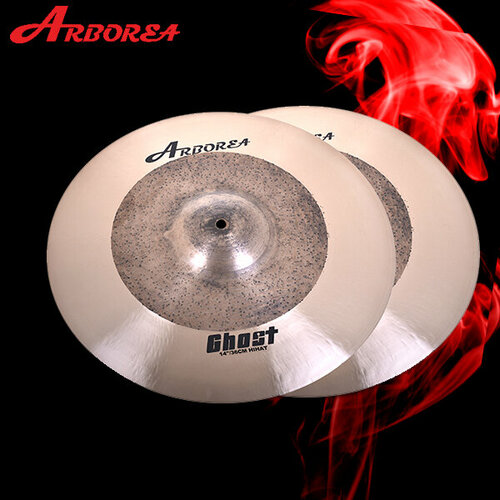 GH14HH Ghost Series Hi-Hat Две тарелки 14, Arborea две тарелки hi hat 13 arborea gh13hh ghost series hi hat