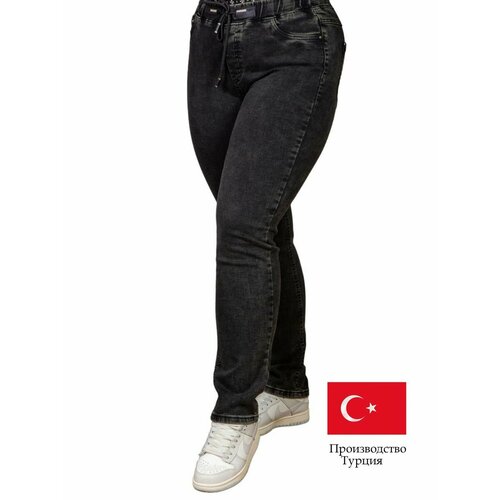 фото Джинсы зауженные happiness, размер 40, зеленый