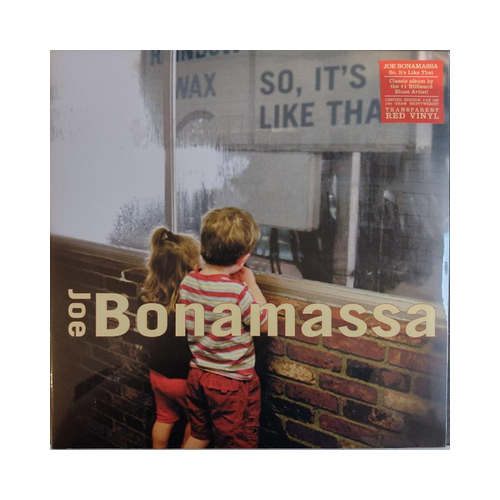 Joe Bonamassa - So Its Like That, 2LP Gatefold, RED LP joe bonamassa so its like that 2lp gatefold red lp