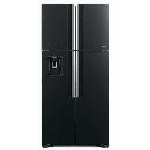 Холодильник Hitachi R-W660PUC7 GGR холодильник side by hitachi r w 662 pu3 ggr графитовое стекло