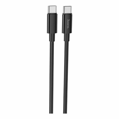 Дата-кабель Hoco X68 Type-C-Type-C (5 A) 1 м, черный дата кабель hoco x60 usb type c 1 м черный