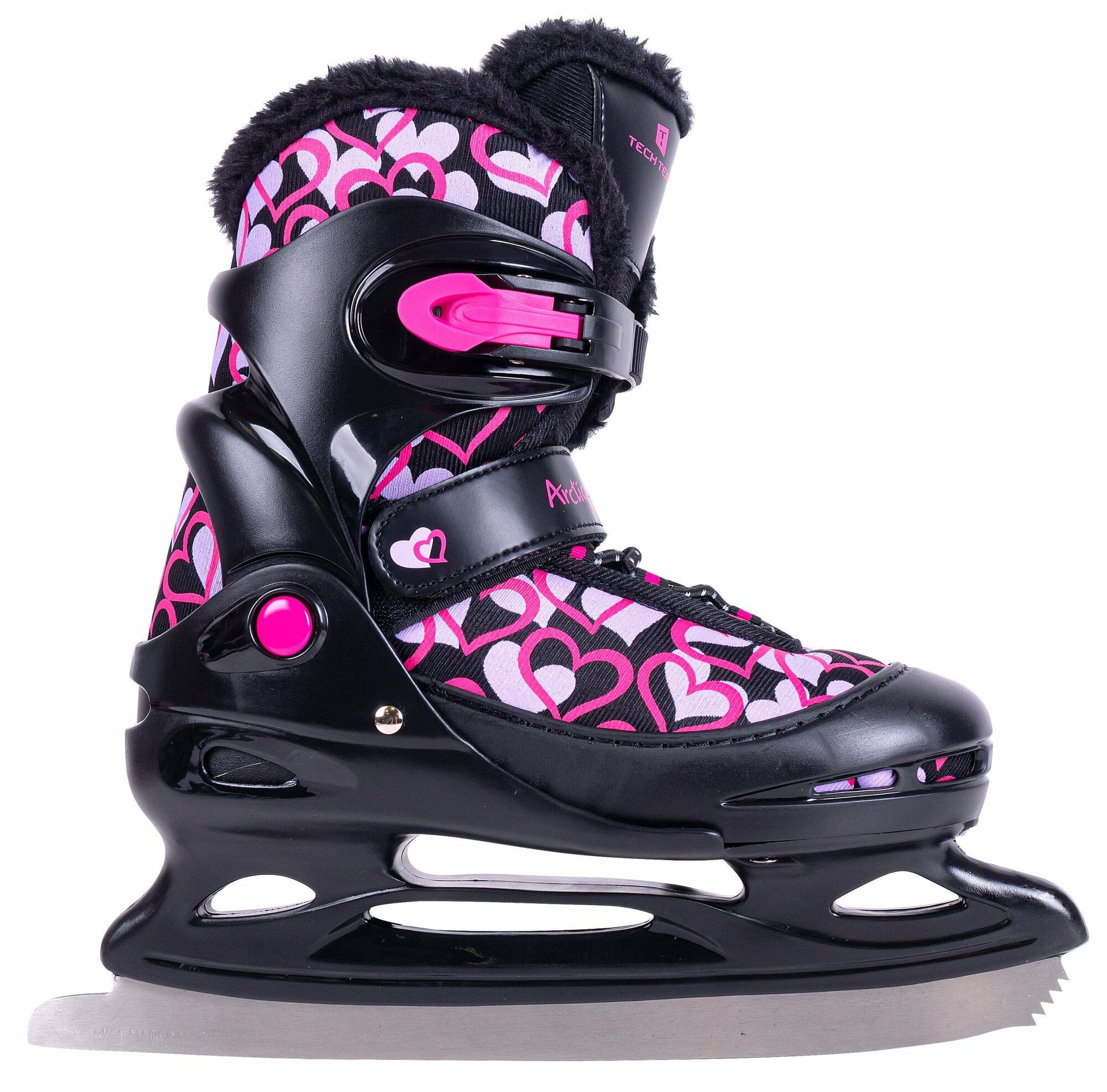 Детские раздвижные коньки TechTeam Arctic Girl Black р. 38-41 (L)