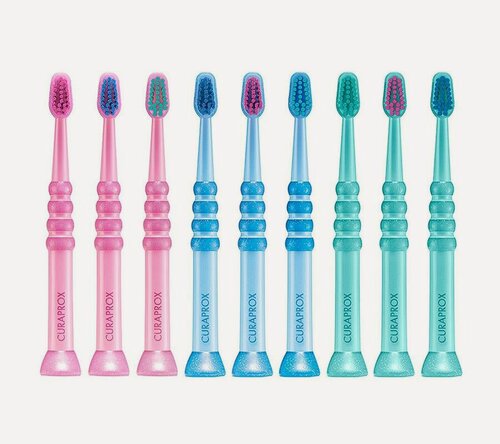 Изображение товара Зубная щетка CURAPROX baby (от 0-4-х лет) ultra soft случайный цвет. CS Baby
