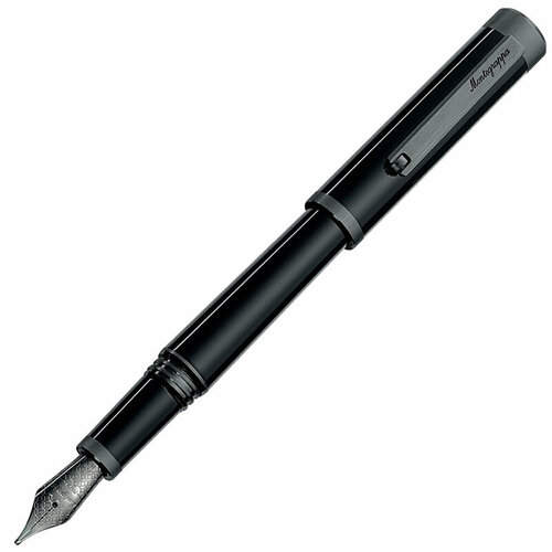 Перьевая ручка Montegrappa Zero Ultra Black IP F. Артикул ZERO-UL-FP-F