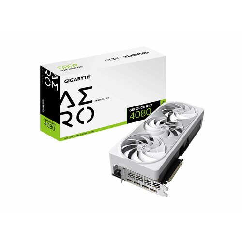 Видеокарта GIGABYTE GeForce RTX 4060 Aero OC 8Gb GV-N4060AERO OC-8GD 5423200₽