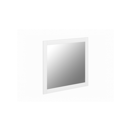 Зеркало сириус квадратное настенное, ДСП, цвет белый 2.02.12.280.1
