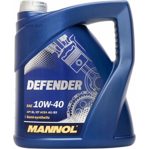Моторное масло defender 10w-40 5l Mannol 75075