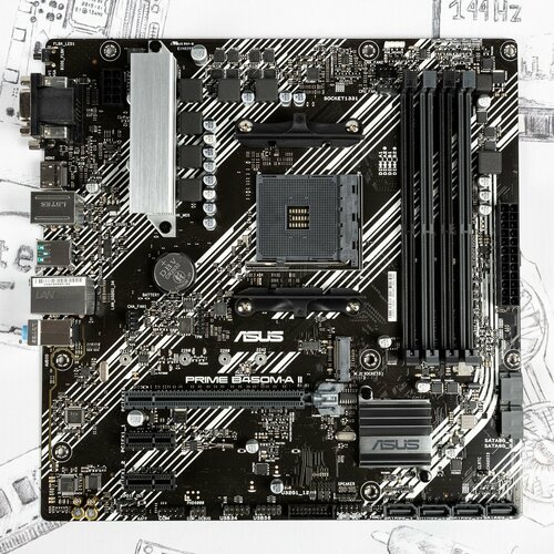 Материнская плата ASUS PRIME B450M-A II AM4 1431000₽