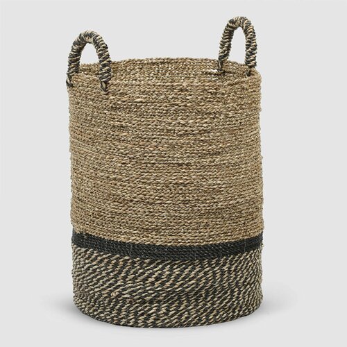Корзина декоративная Rattan Grand Deco Seagrass Sintetis 36х47 см