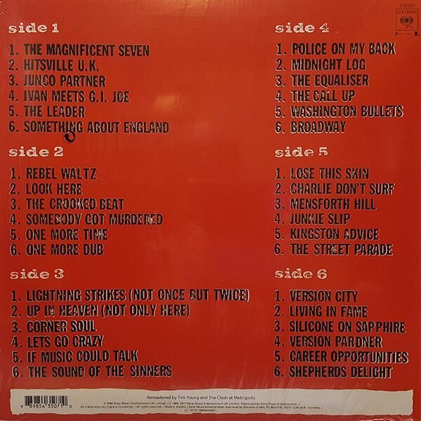Виниловая пластинка Clash, The, Sandinista! (0889854350710) Sony Music - фото №3