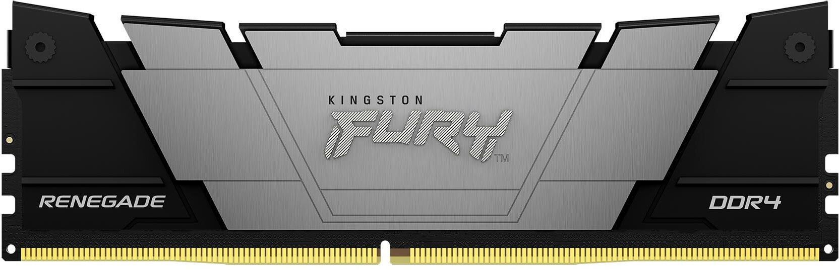 Оперативная память Kingston Fury Renegade Black DDR4 - 16GB, 3200 МГц, DIMM, CL16, RTL (kf432c16rb12/16)