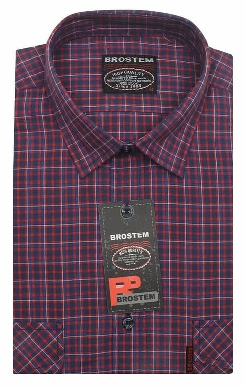 Рубашка Brostem, размер 39/40, красный