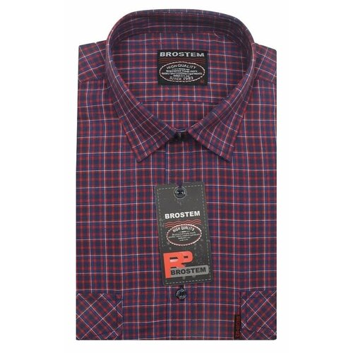 фото Рубашка brostem, размер 39/40, красный