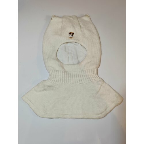 фото Шапка , размер 50-52 54, белый ocean angel