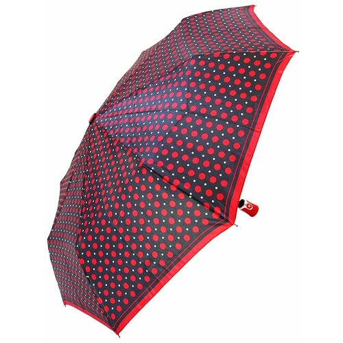 Зонт Lantana Umbrella, автомат, 3 сложения, система «антиветер», красный