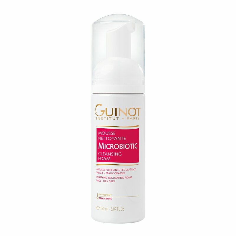 Очищающий мусс/ жирная кожа 150 мл Guinot Microbiotic Cleansing Foam 150 мл