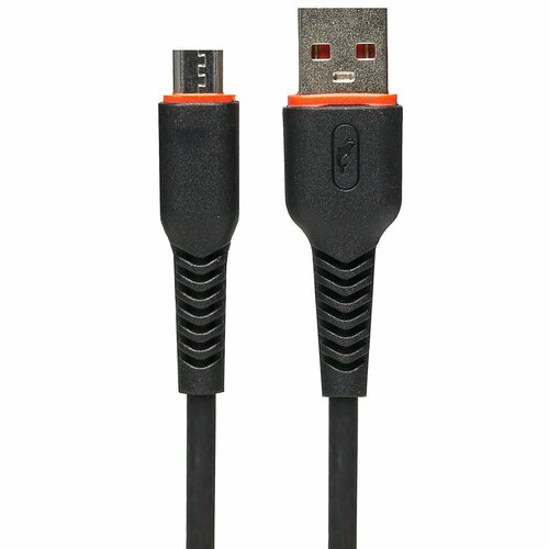 Кабель USB - micro USB, SKYDOLPHIN S54V, черный, 1 шт. кабель usb micro usb skydolphin s03v белый 1 шт