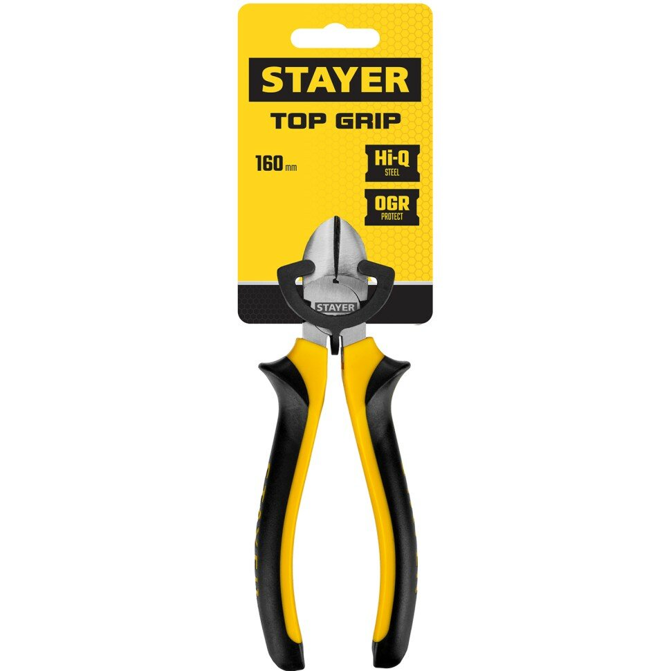 STAYER Бокорезы "TOPGrip", 160мм, STAYER ( 2205-5-16_z02 )