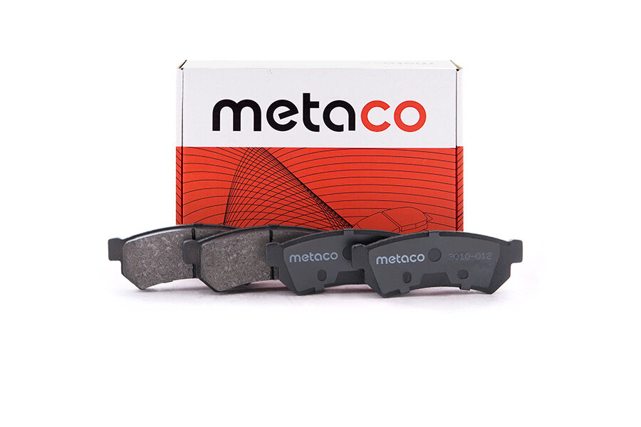 Колодки тормозные задние дисковые к-кт Metaco 3010012