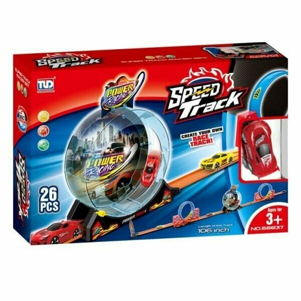 Трек с машинкой 68837 — фото 1