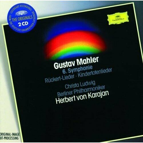 AUDIO CD Mahler: Symphony No.6 in A minor; Kindertotenlieder; Ruckert-Lieder. 2 CD audio cd franck symphony in d minor