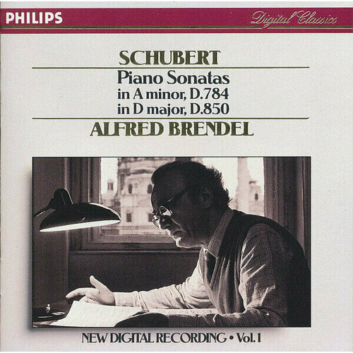 AUDIO CD Schubert: Piano Sonatas in A minor, D.784 & D, D.850. 1 CD