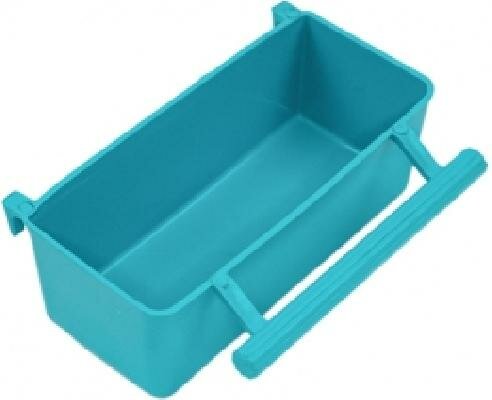 фото Дарэленд 5062бирюз Кормушка для птиц прямоугольная 9*3,5*3см, 91962 (1 шт)