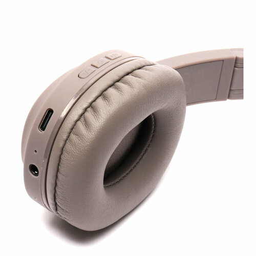 Наушники полноразмерные bluetooth HOCO W46 коричневый 602₽