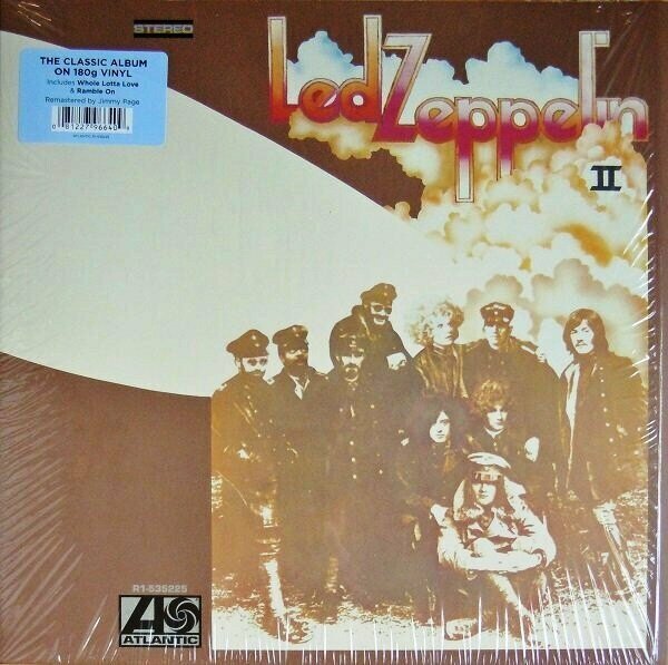 Виниловая пластинка LED ZEPPELIN - LED ZEPPELIN II. 1LP (180 Gram Black Vinyl/Gatefold)