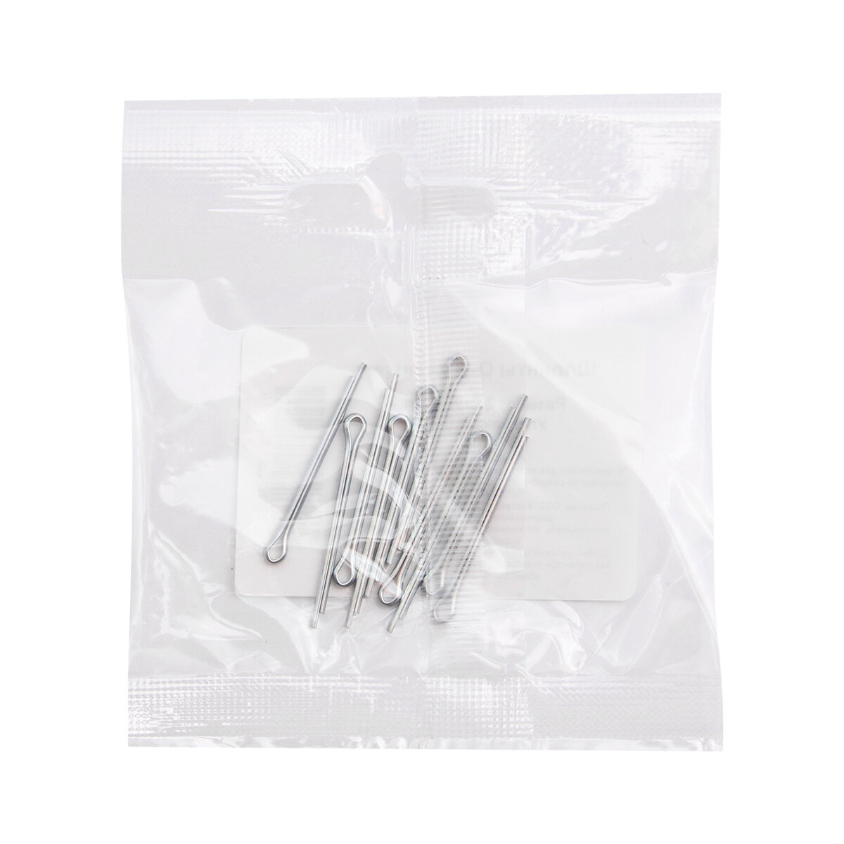 Шплинты для игрушек О-образные (крепления для подвижности рук и ног игрушек) Айрис, цинк, 2*25 мм, 10 шт — фото 1