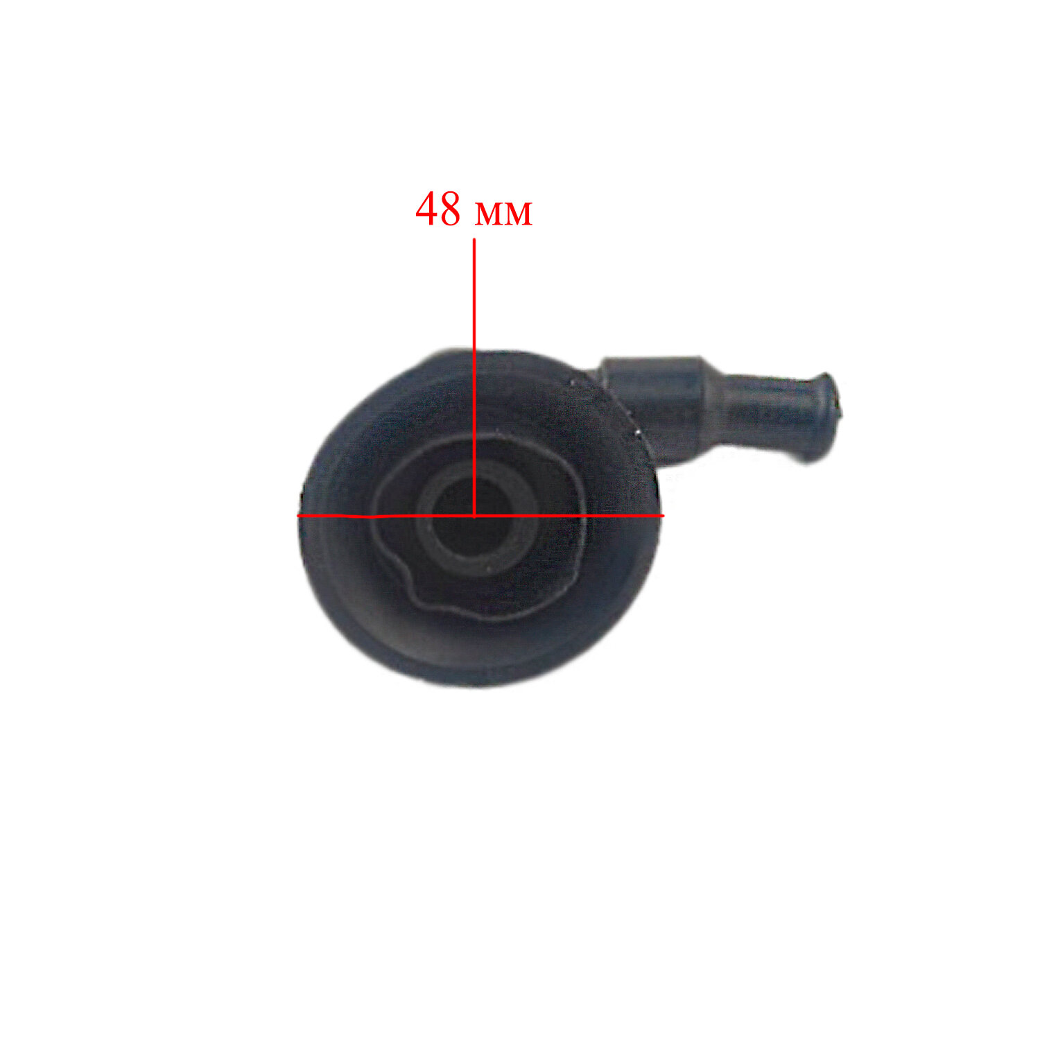 Колпачок свечи зажигания с зонтиком для скутера (загиб 90 градусов) — фото 3