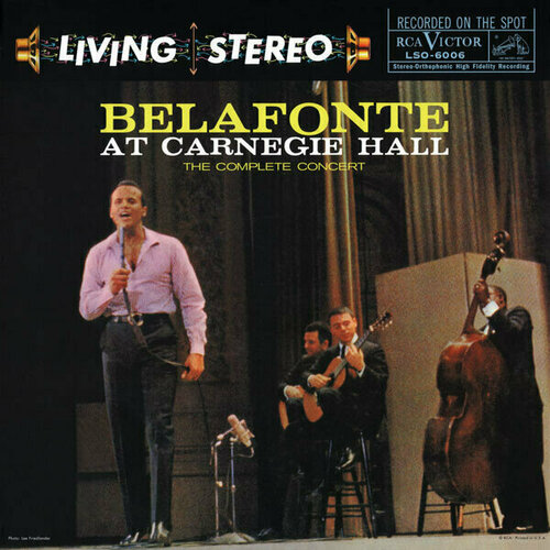 Виниловая пластинка Harry Belafonte - Belafonte At Carnegie Hall: The Complete Concert. 1 LP my pack сборник home concert ii lp